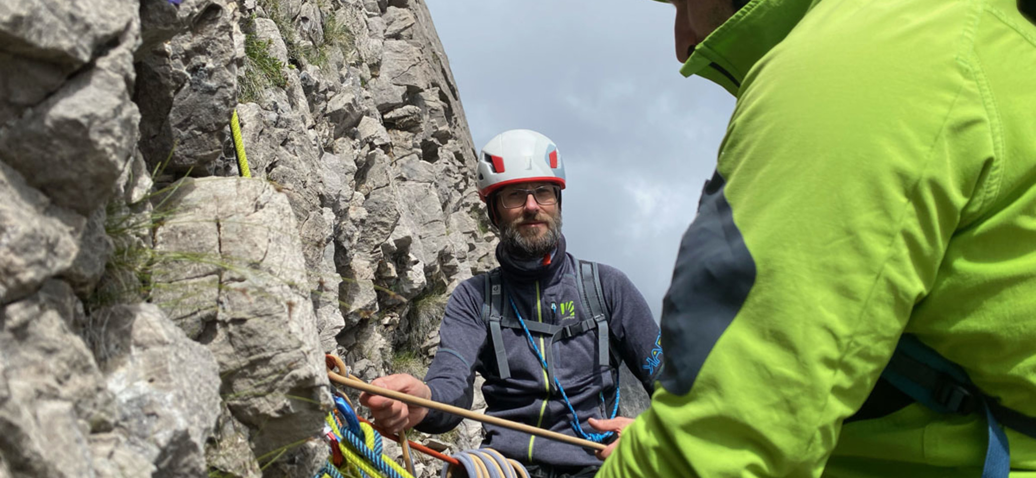 Klettern an der Wolfebnerspitze | © Ulrich Weber